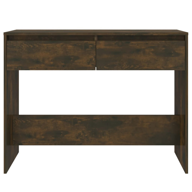 vidaXL füstös tölgy színű szerelt fa tálalóasztal 100x35x76,5 cm