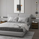 vidaXL 2 db füstös tölgy szerelt fa éjjeliszekrény 45 x 34,5 x 44,5 cm