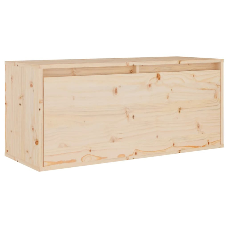 vidaXL tömör fenyőfa faliszekrény 80 x 30 x 35 cm