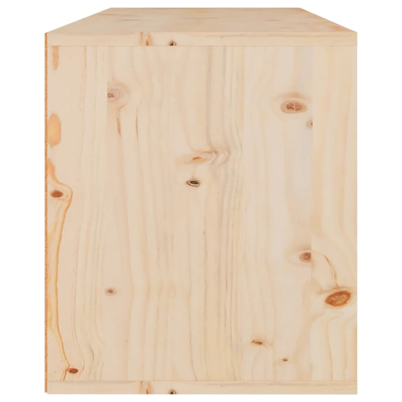 vidaXL tömör fenyőfa faliszekrény 80 x 30 x 35 cm