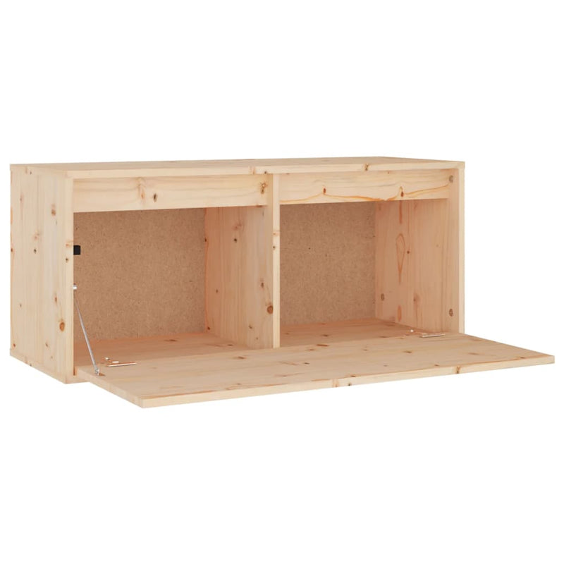 vidaXL tömör fenyőfa faliszekrény 80 x 30 x 35 cm