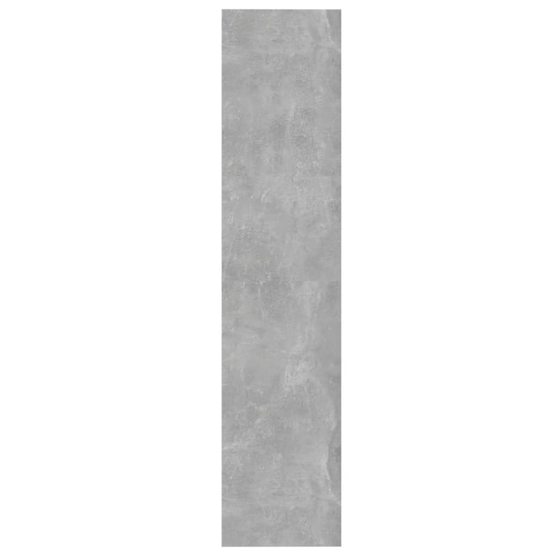 vidaXL betonszürke szerelt fa könyvszekrény/térelválasztó 60x30x135 cm