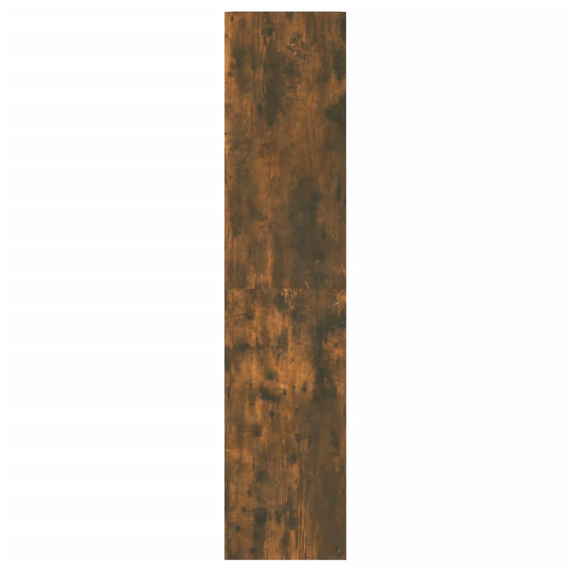 vidaXL füstös tölgy színű térelválasztó könyvszekrény 40x30x135 cm