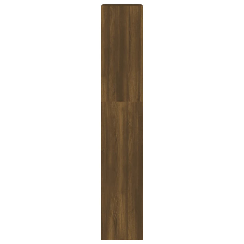vidaXL barna tölgyszínű térelválasztó könyvszekrény 40 x 30 x 166 cm