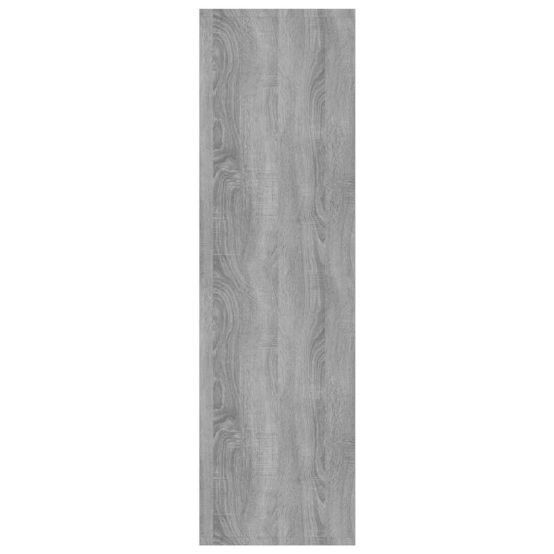 vidaXL szürke sonoma színű fa könyvszekrény/térelválasztó 60x30x103 cm