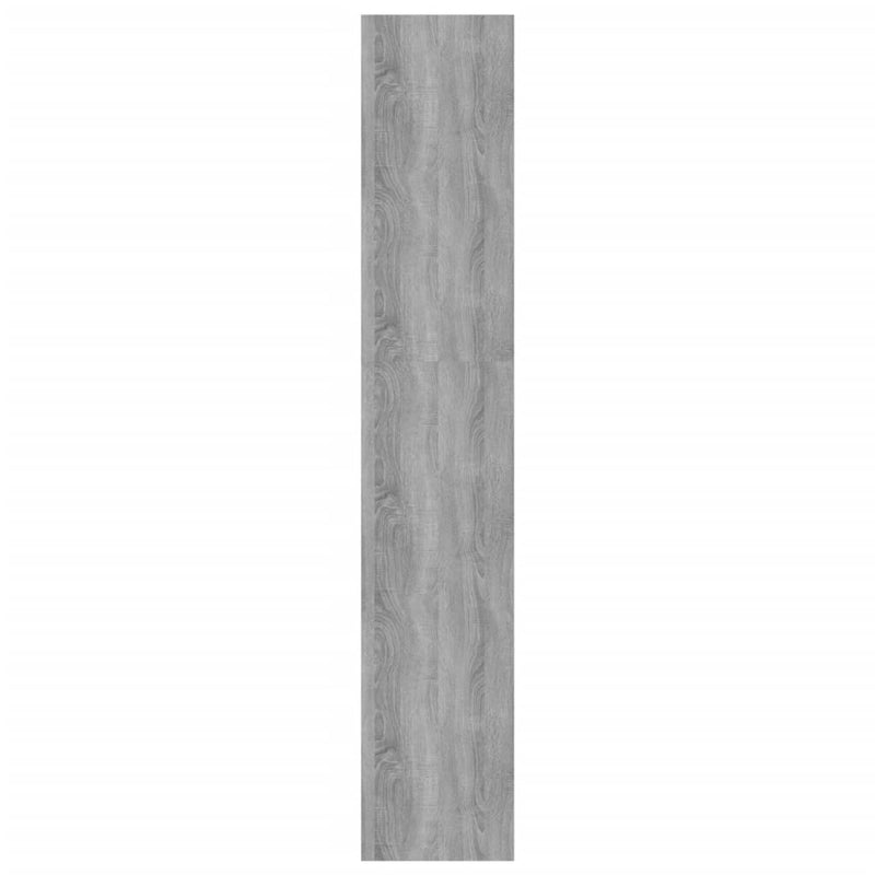 vidaXL szürke sonoma színű fa könyvszekrény/térelválasztó 60x30x166 cm