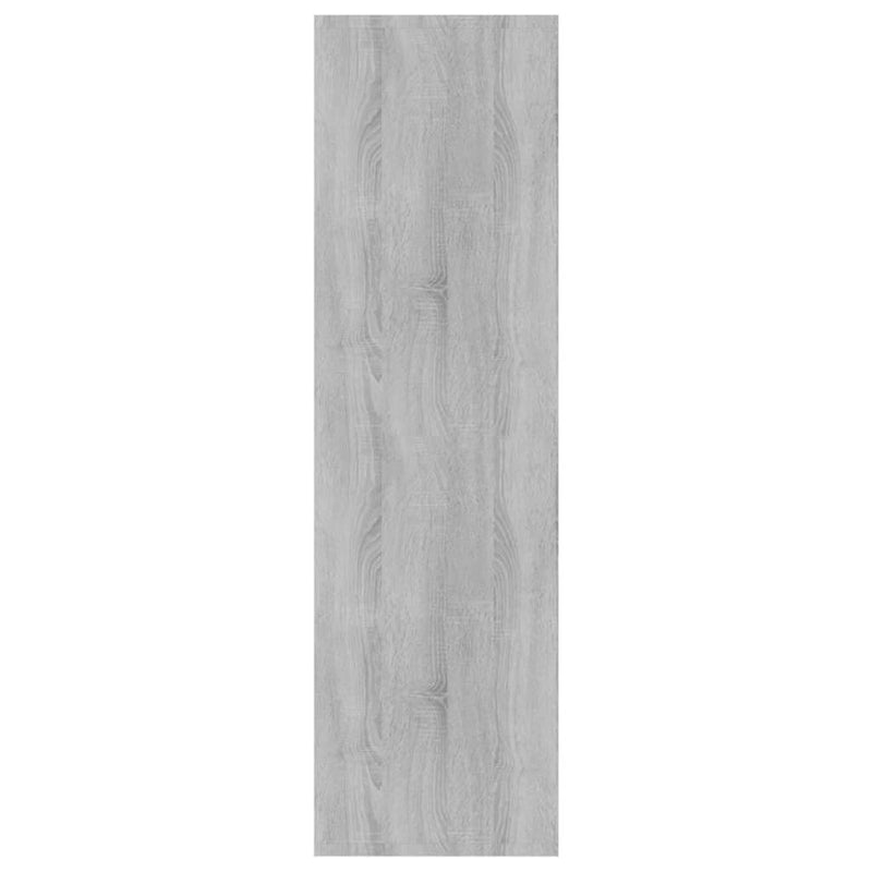 vidaXL szürke sonoma színű fa könyvszekrény/térelválasztó 80x30x103 cm