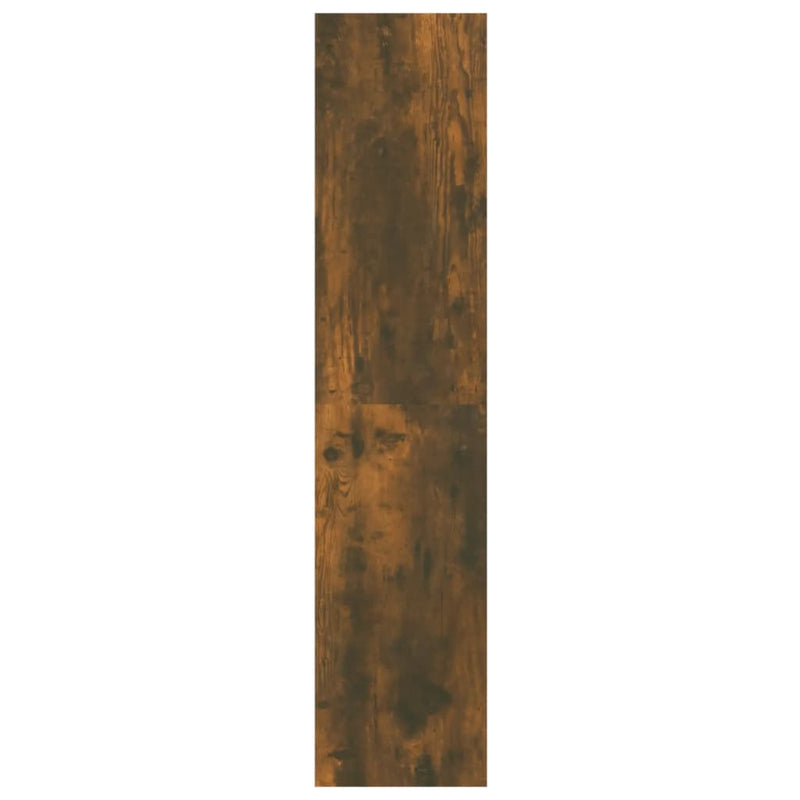 vidaXL füstös tölgyszínű könyvszekrény/térelválasztó 100x30x135 cm
