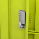 vidaXL 5 db világosszürke-zöld acél zárható szekrény 90 x 45 x 92,5 cm