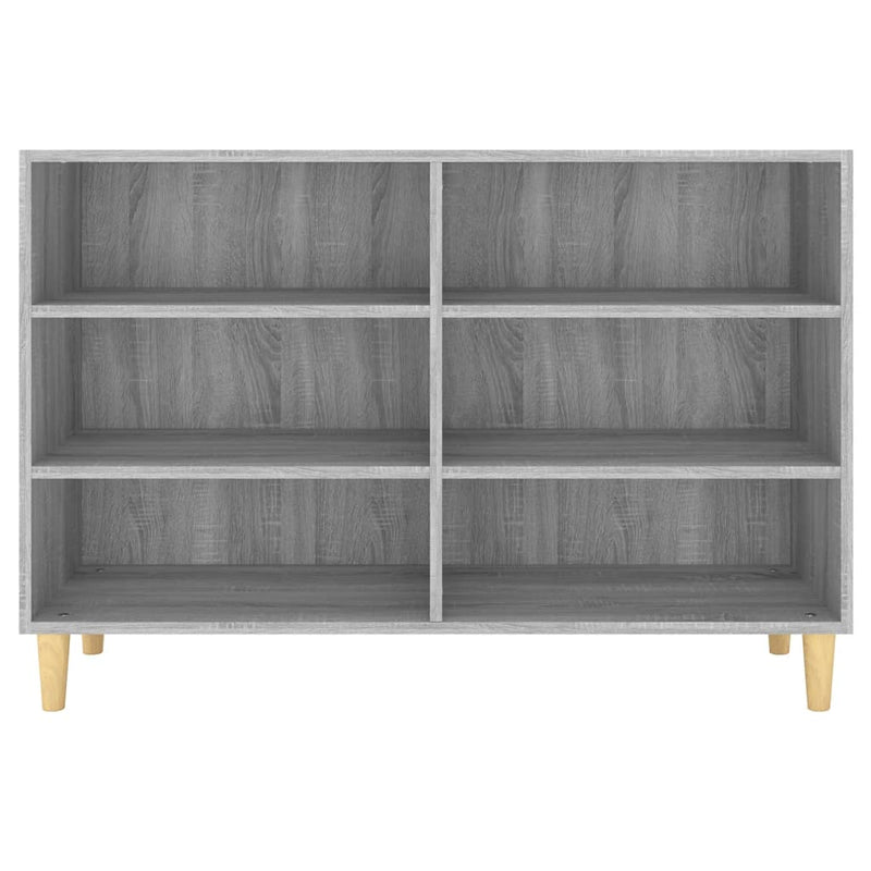 vidaXL szürke sonoma színű szerelt fa tálalószekrény 103,5x35x70 cm