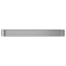 vidaXL ezüstszínű porszórt acél kerti magaságyás 368x80x36 cm