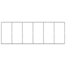 vidaXL acél kültéri kutyakennel 11,06 m²