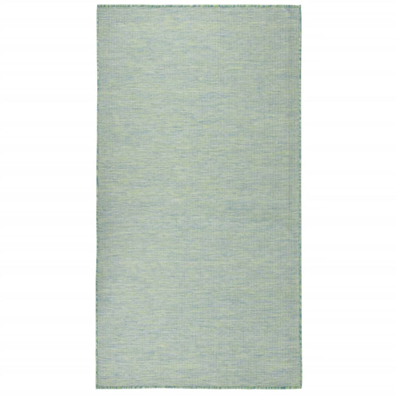 vidaXL türkizkék lapos szövésű kültéri szőnyeg 140 x 200 cm