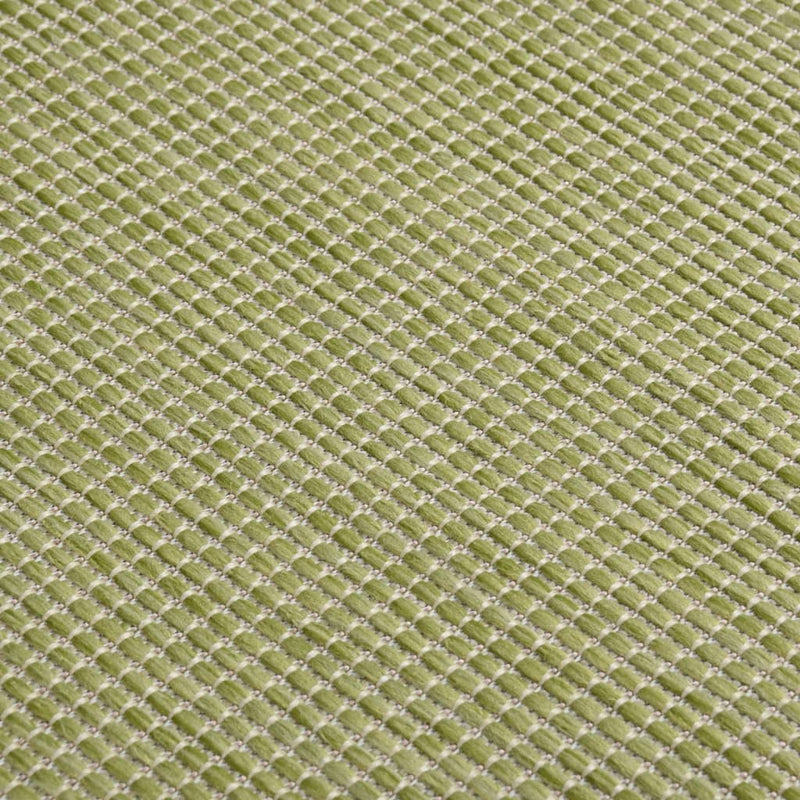 vidaXL zöld lapos szövésű kültéri szőnyeg 200 x 280 cm