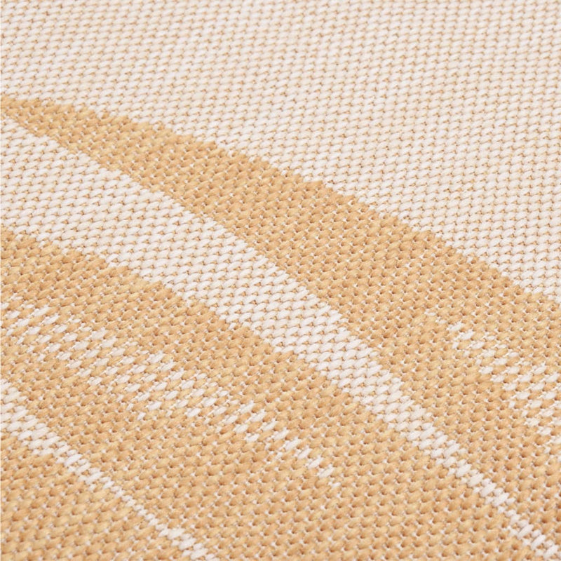 vidaXL levélmintás lapos szövésű kültéri szőnyeg 80 x 150 cm
