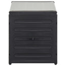 vidaXL szürke kerti szemetesláda 85 x 34 x 40 cm