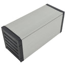 vidaXL szürke kerti szemetesláda 85 x 34 x 40 cm