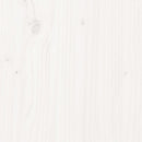 vidaXL fehér tömör fenyőfa ágykeret 120 x 200 cm