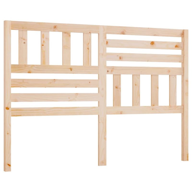 vidaXL tömör fenyőfa ágy fejtámla 126 x 4 x 100 cm