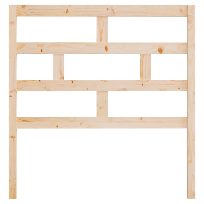 vidaXL tömör fenyőfa ágyfejtámla 81 x 4 x 100 cm