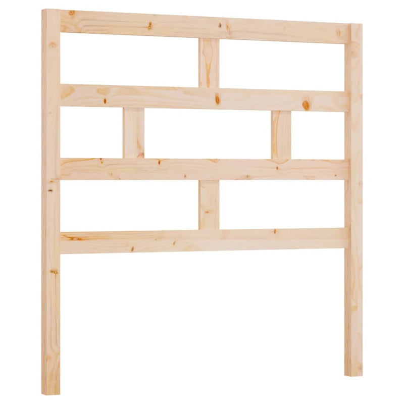 vidaXL tömör fenyőfa ágyfejtámla 96 x 4 x 100 cm
