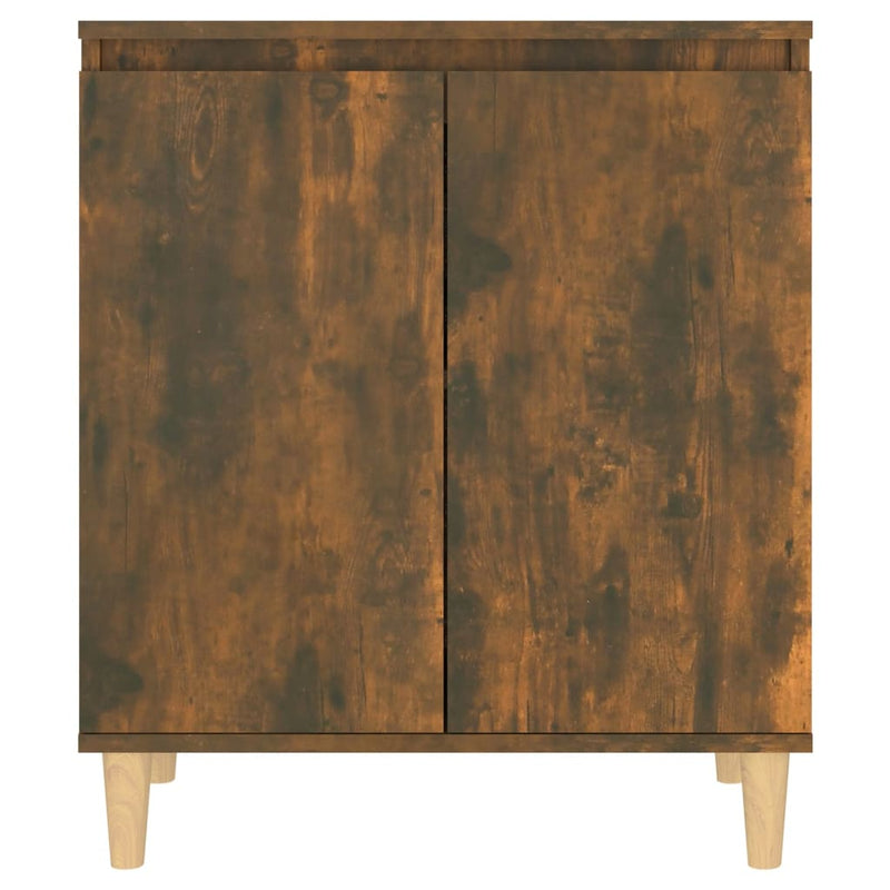 vidaXL füstös tölgy színű szerelt fa tálalószekrény 60 x 35 x 70 cm