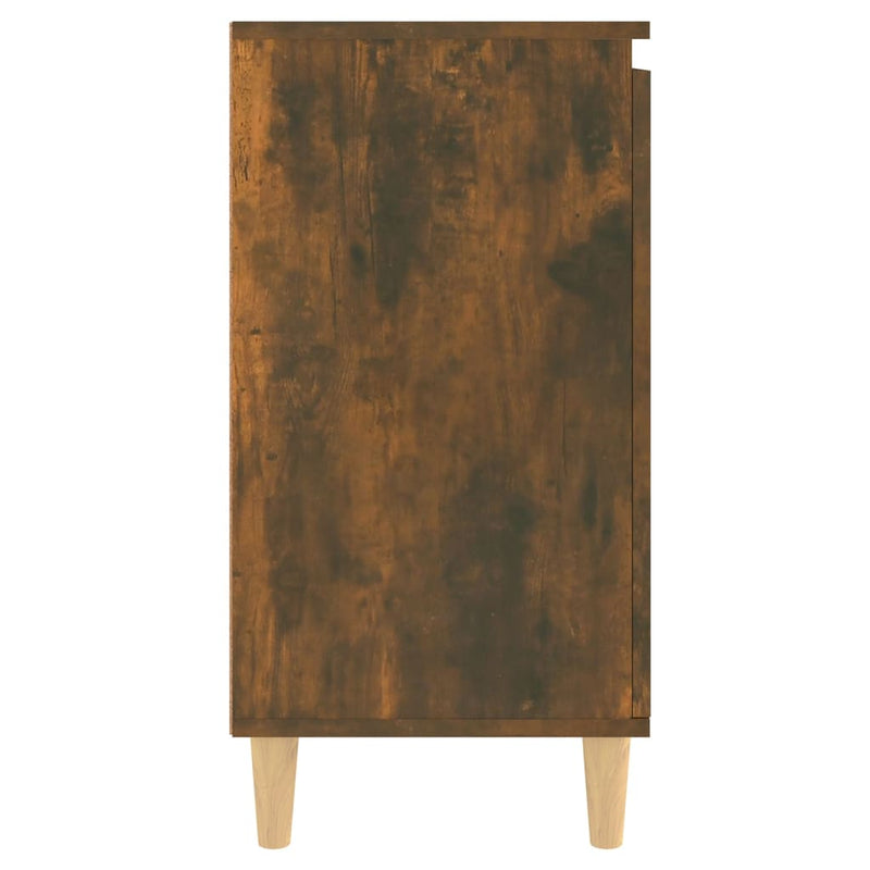 vidaXL füstös tölgy színű szerelt fa tálalószekrény 60 x 35 x 70 cm