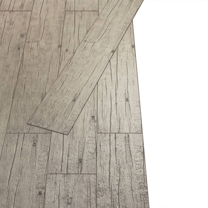 vidaXL antikolt tölgy színű öntapadó PVC padlóburkoló lap 2,51 m² 2 mm