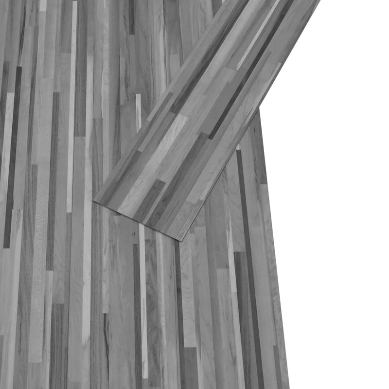 vidaXL csíkos szürke öntapadó PVC padlóburkoló lapok 2,51 m² 2 mm