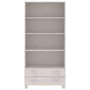 vidaXL HAMAR fehér tömör fenyőfa tálalószekrény