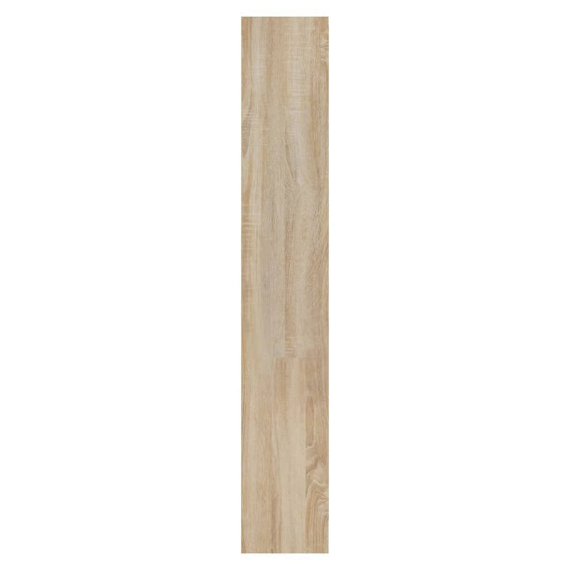 vidaXL sonoma tölgy színű szerelt fa cipőszekrény 63x24x147 cm