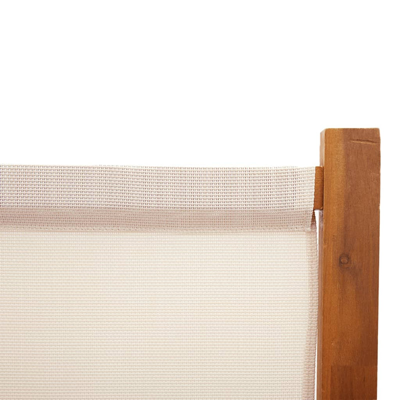 vidaXL fehér 4 paneles térelválasztó 280x180 cm
