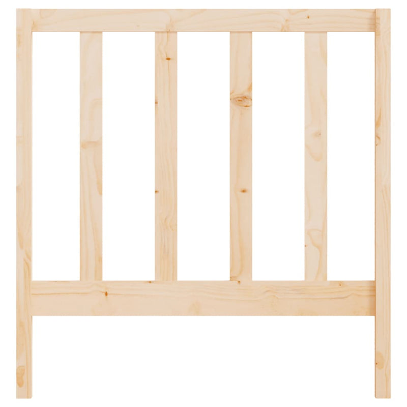 vidaXL tömör fenyőfa ágyfejtámla 96 x 4 x 100 cm