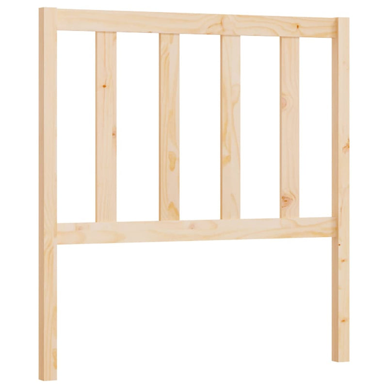 vidaXL tömör fenyőfa ágyfejtámla 96 x 4 x 100 cm