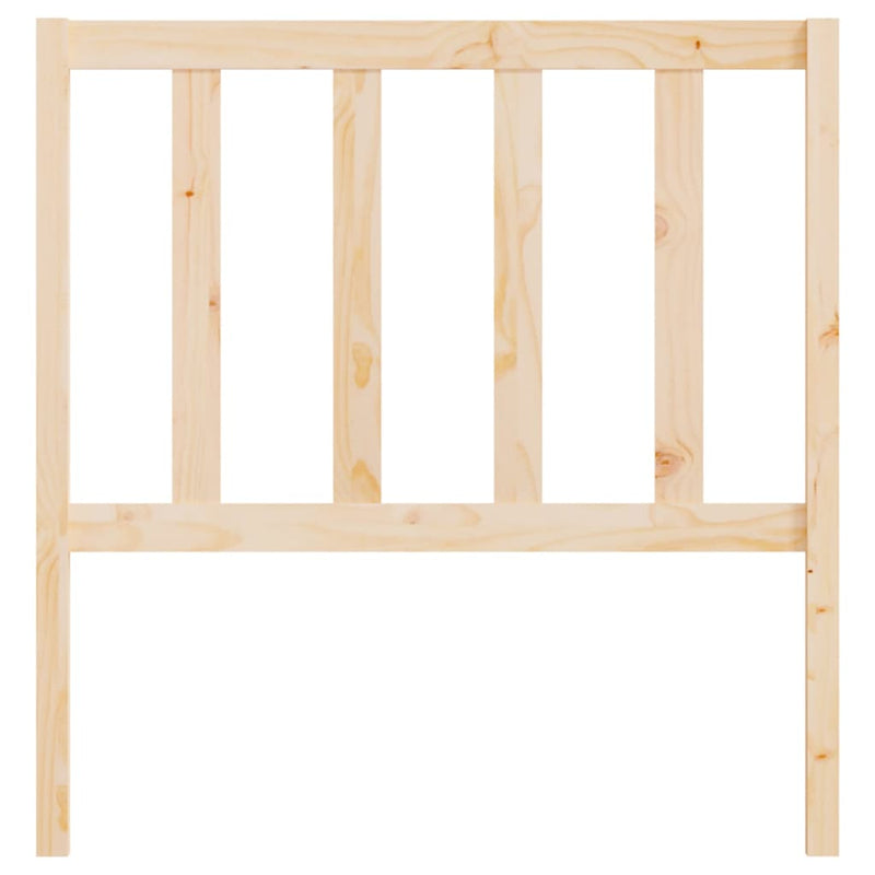 vidaXL tömör fenyőfa ágyfejtámla 96 x 4 x 100 cm