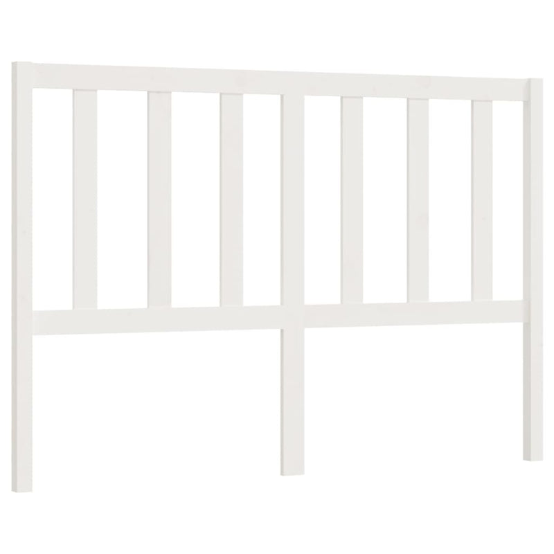 vidaXL fehér tömör fenyőfa ágyfejtámla 166 x 4 x 100 cm