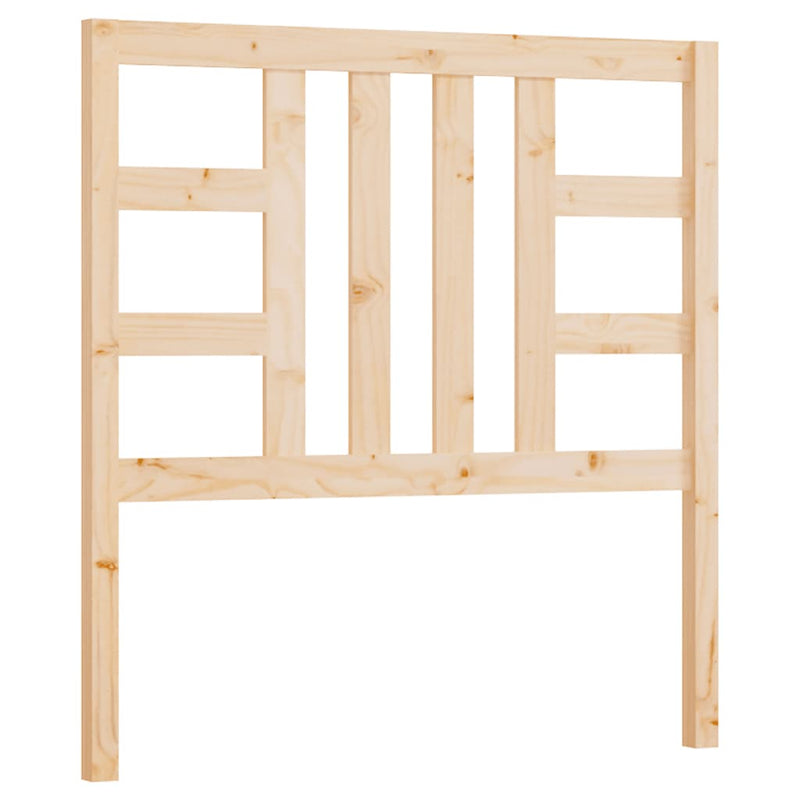 vidaXL tömör fenyőfa ágy fejtámla 106 x 4 x 100 cm