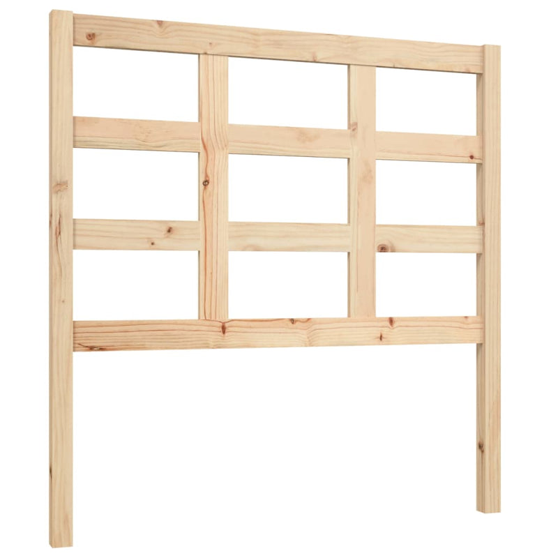 vidaXL tömör fenyőfa ágyfejtámla 95,5 x 4 x 100 cm