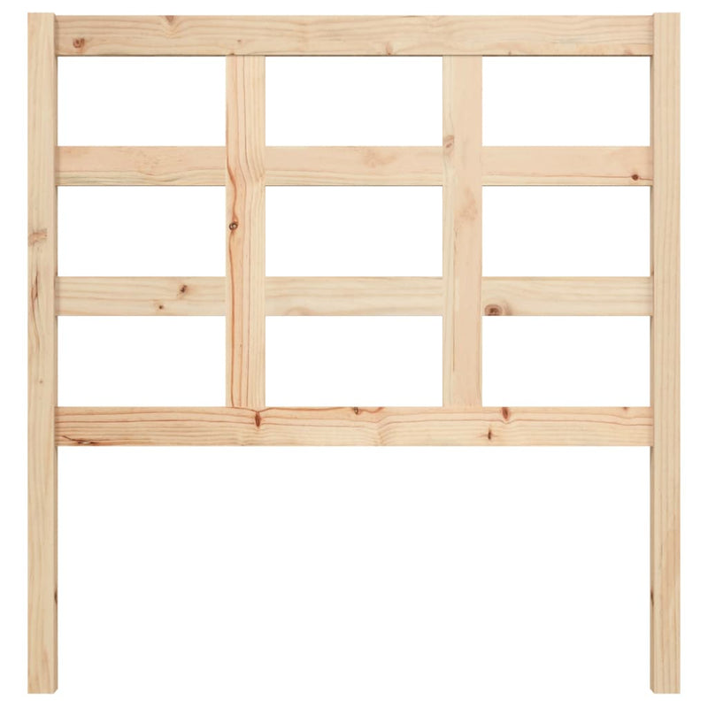 vidaXL tömör fenyőfa ágyfejtámla 95,5 x 4 x 100 cm