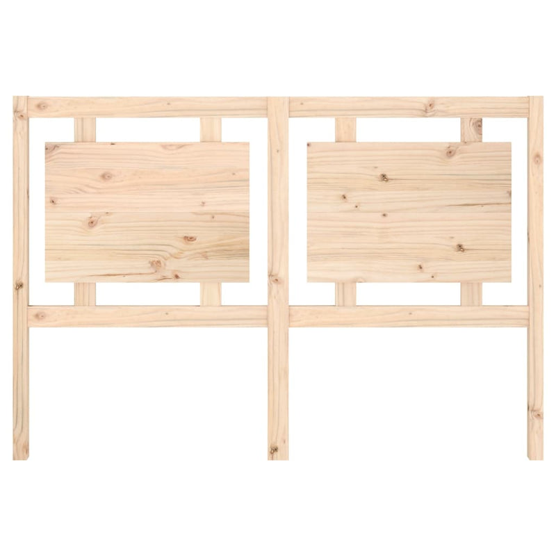 vidaXL tömör fenyőfa ágyfejtámla 145,5 x 4 x 100 cm
