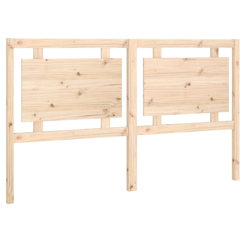 vidaXL tömör fenyőfa ágyfejtámla 165,5 x 4 x 100 cm