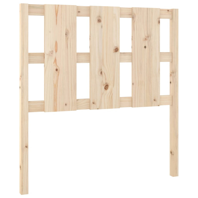 vidaXL tömör fenyőfa ágyfejtámla 95,5 x 4 x 100 cm