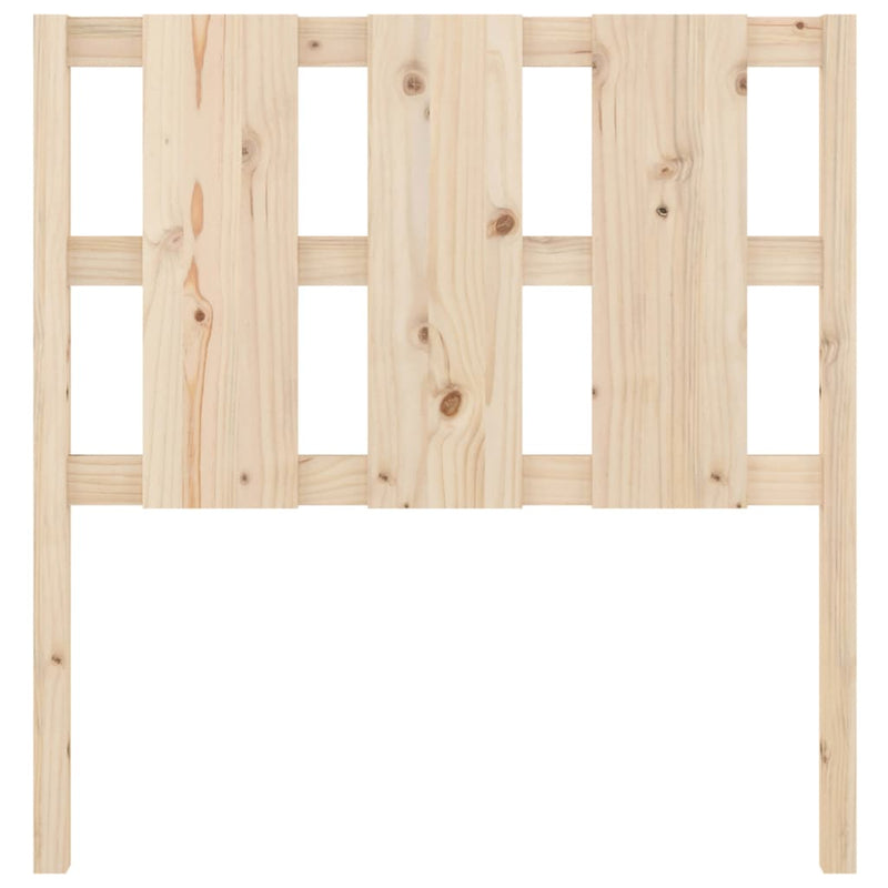 vidaXL tömör fenyőfa ágyfejtámla 95,5 x 4 x 100 cm