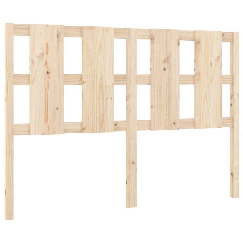 vidaXL tömör fenyőfa ágyfejtámla 145,5 x 4 x 100 cm