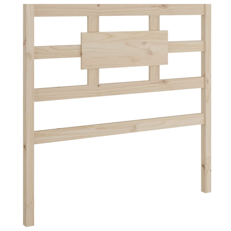 vidaXL tömör fenyőfa ágyfejtámla 95,5 x 4 x 100 cm