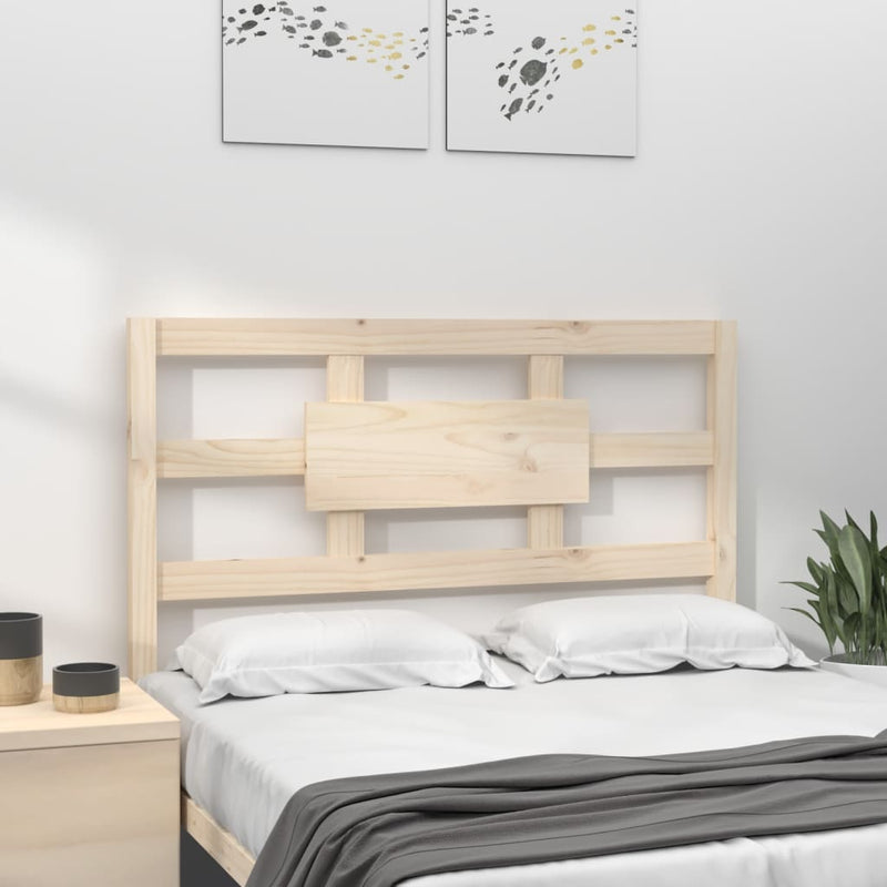 vidaXL tömör fenyőfa ágyfejtámla 95,5 x 4 x 100 cm
