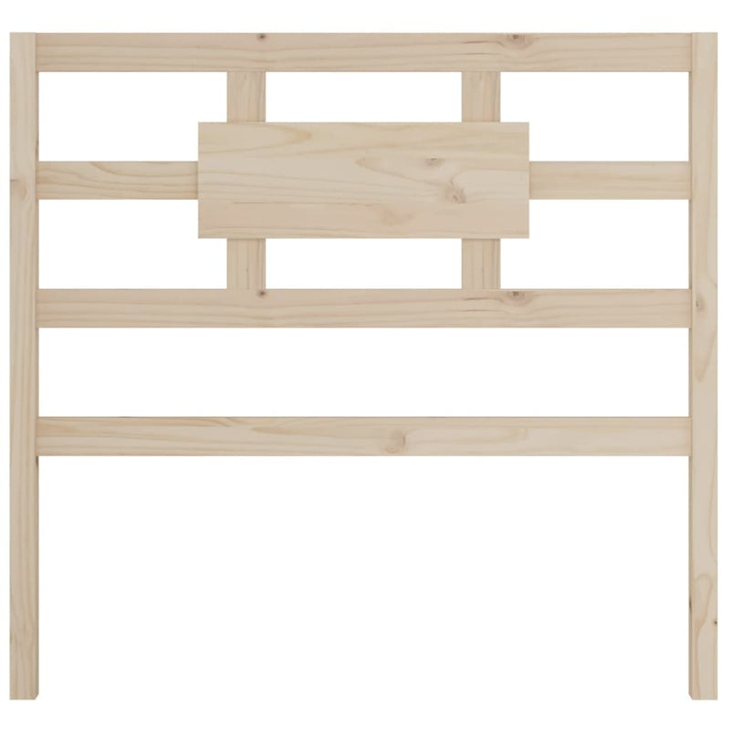 vidaXL tömör fenyőfa ágyfejtámla 95,5 x 4 x 100 cm