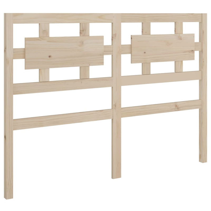 vidaXL tömör fenyőfa ágyfejtámla 205,5x4x100 cm