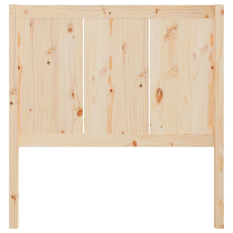 vidaXL tömör fenyőfa ágyfejtámla 80,5 x 4 x 100 cm
