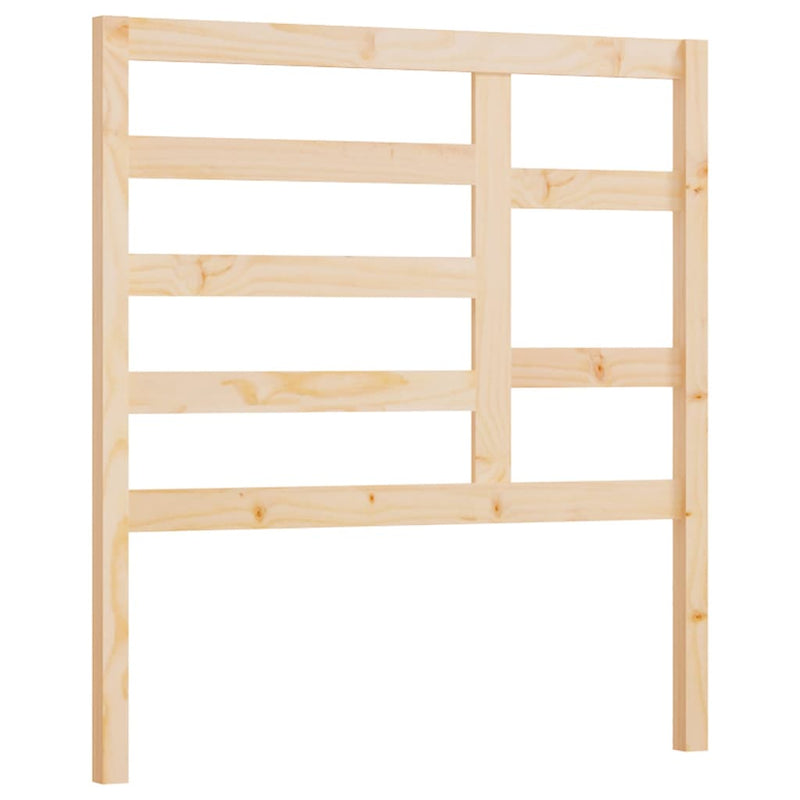 vidaXL tömör fenyőfa ágyfejtámla 96x4x104 cm
